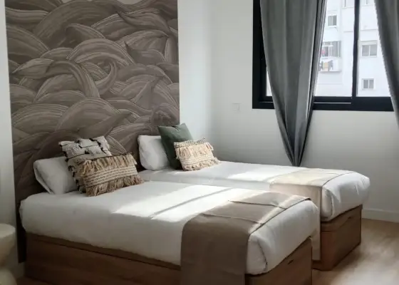 Se alquila habitación en co-living de 3 habitaciones en Málaga
